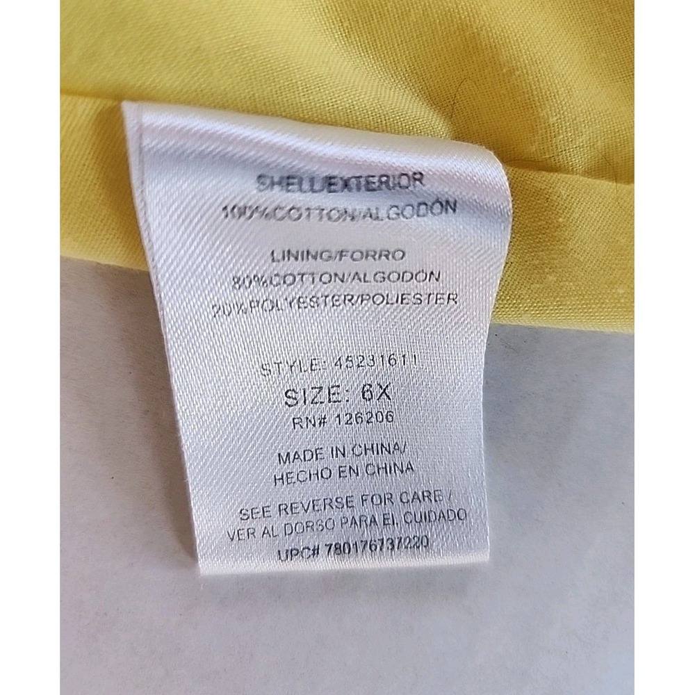 Marmeletta Girls Skater Dress Size 6X Twirly Floral Lined Tulle Easter Occasion - Picture 13 of 14